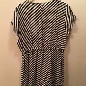 B&W T-Shirt Esque Dress